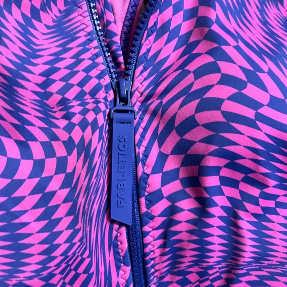 Fabletics pink purple bathing suit - Picture 4 of 4